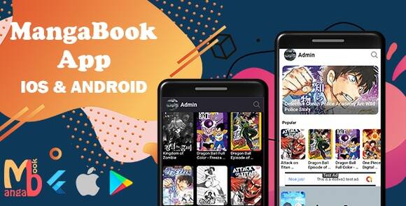 Download #MangaBook v1.6.0 – Flutter Manga App with Admin Panel Source Code