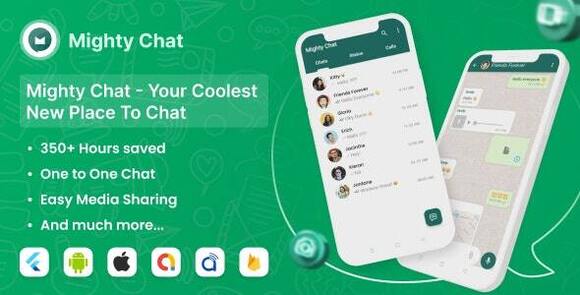 Download #MightyChat v4.6.3 – Chat App with Firebase Backend + Agora.io Source