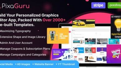 PixaGuru SAAS Platform to Create Graphics Images Social Media Posts Ads Banners and Stories