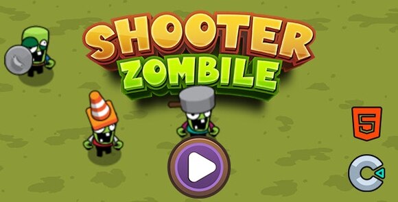 Download #Shooter Zombile – HTML5 (Construct3) Source