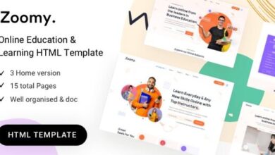 Zoomy Education HTML Template