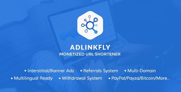 Download #AdLinkFly v6.6.3 Nulled – Monetized URL Shortener Script