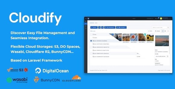 Download #Cloudify v1.0.1 Nulled – Self-Hosted File Manager and Cloud Storage Script