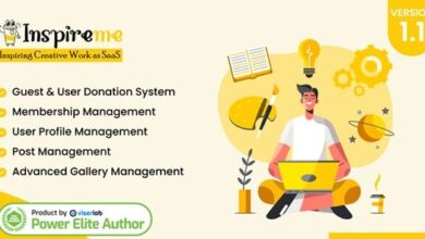 InspireMe Inspiring Creative Work as SaaS Script