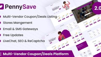 PennySave Multi-Vendor Coupon Deals Platform Script