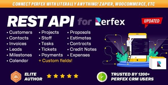 Download #REST API Module for Perfex CRM v2.0.4 – Connect your Perfex CRM with Third Party Applications