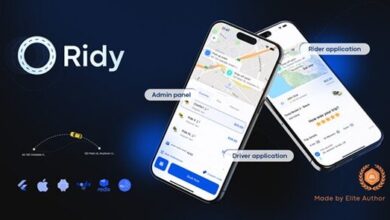 Ridy Taxi Application Complete Taxi Solution with Admin Panel