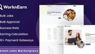 WorknEarn Instant Jobs Marketplace Script