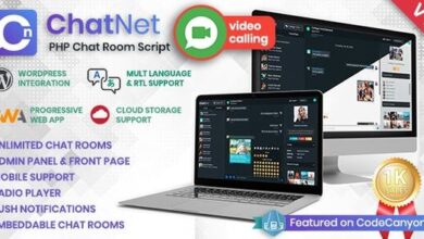 ChatNet PHP Chat Room and Private Chat Script