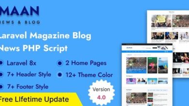 Maan News Laravel Magazine Blog News PHP Script