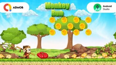 Monkey Run Android Game App