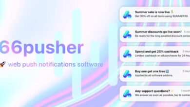 66pusher Web Push Notifications Software Nulled