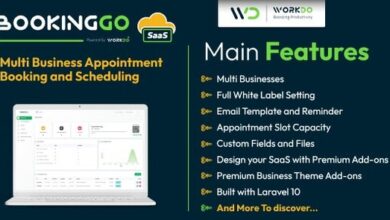 BookingGo SaaS Multi Business Appointment Booking and Scheduling