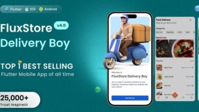 FluxStore Delivery Boy Flutter App for WooCommerce