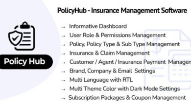 PolicyHub Insurance Management Software