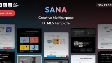 Sana Creative Multipurpose HTML5 Template