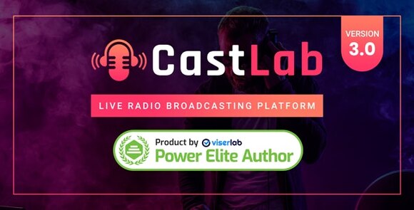 CastLab Live Radio Broadcasting Platform Nulled