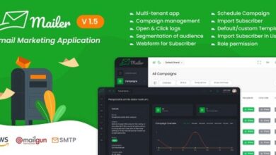Mailer Email Marketing Application Nulled