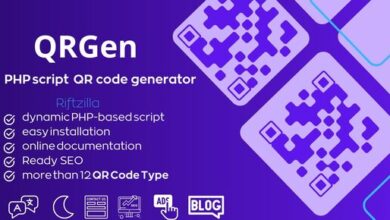 QRGen Powerful PHP QR Code Generation Script