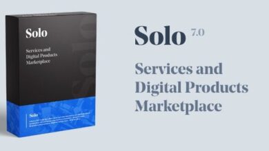 Solo Services and Digital Products Marketplace