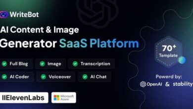 WriteBot AI Content Generator SaaS Platform