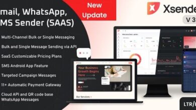 XSender Bulk Email SMS and WhatsApp Messaging Application Nulled