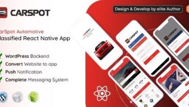 CarSpot Dealership Classified React Native App Source