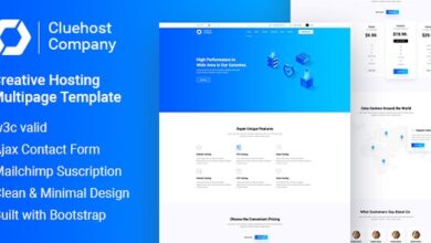ClueHost Hosting HTML5 Template