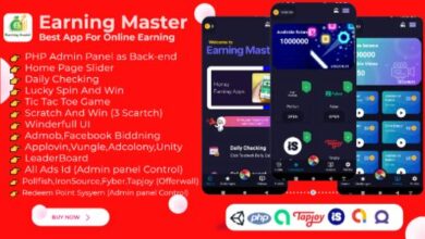 Earning Master Android Rewards Earning App with Admin Panel