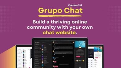 Grupo Chat Chat Room and Private Chat Script