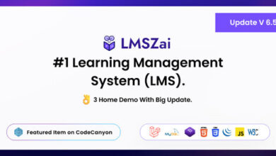 LMSZAI LMS Learning Management System SaaS Nulled