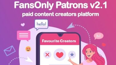 PHP FansOnly Patrons Paid Content Creators Platform Nulled