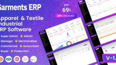 Garments ERP Apparel and Textile Industrial ERP Software