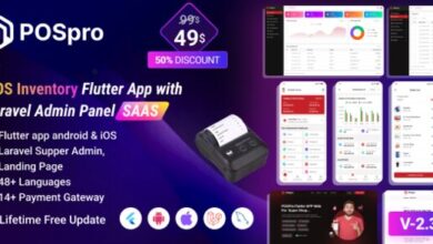 POSpro POS Inventory Flutter App with Laravel Admin Panel SaaS