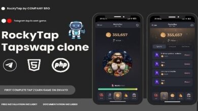 Rocky TapSwap Like Telegram Clicker Game Mini App