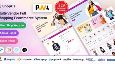 ShopUs Laravel Multivendor Fashion eCommerce Website Script