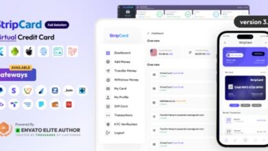 StripCard Virtual Credit Card Full Solution Nulled