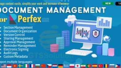 Document Management Module for Perfex CRM Addon
