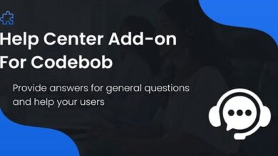 Help Center for Codebob Addon