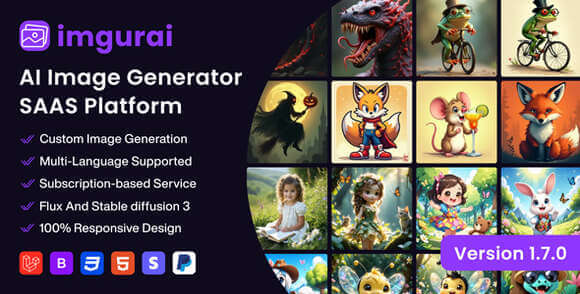 Imgurai AI Image Generator SaaS Nulled Script