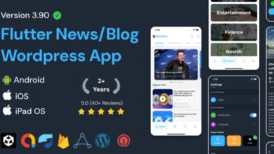 NewsPro Blog News Article App for WordPress Source