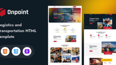 Onpoint Logistics and Transportation HTML Template