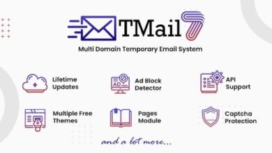 TMail Multi Domain Temporary Email System Nulled