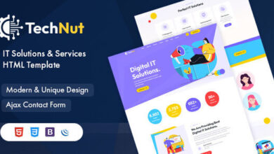 TechNut IT Solutions and Services HTML5 Template