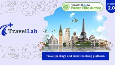 TravelLab Travel Package and Ticket Booking Platform Script