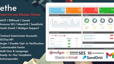 Lethe PHP Newsletter and Mailing System Script