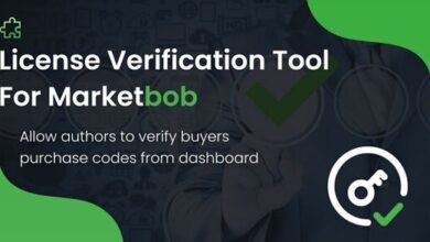 License Verification Tool for Marketbob Addon