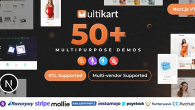 Multikart Single Multivendor eCommerce with React NextJS and Laravel