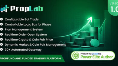 PropLab PropFund and Funded Trading Platform Nulled