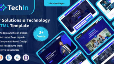 Techin IT Services and Technology HTML Template